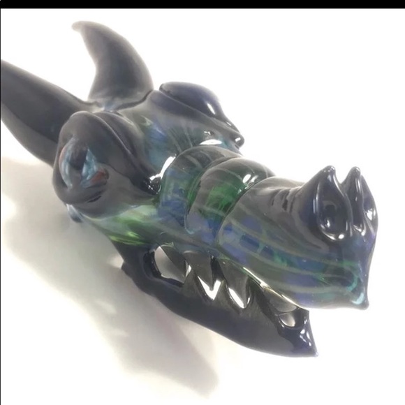 Boss Dragon Glass Pendant